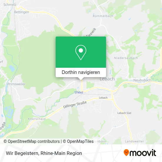 Wir Begeistern Karte