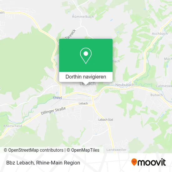 Bbz Lebach Karte