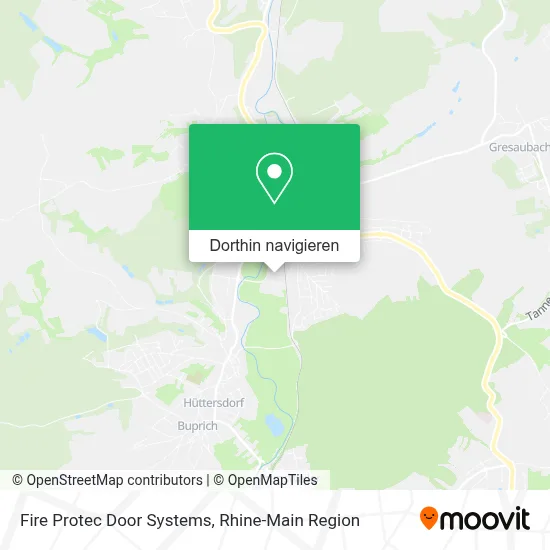 Fire Protec Door Systems Karte