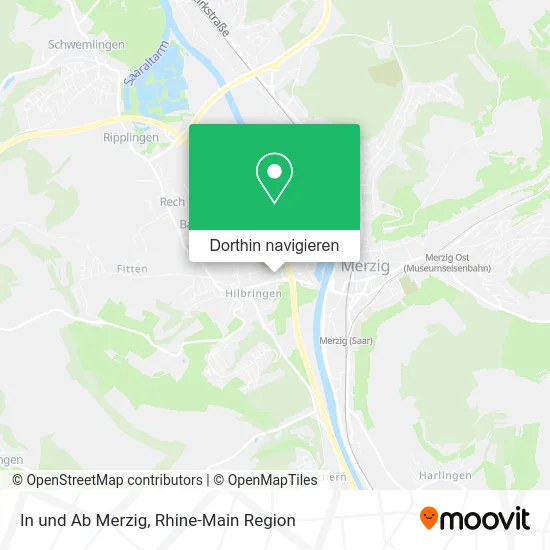 In und Ab Merzig Karte