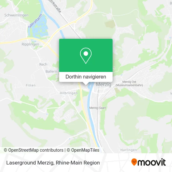 Laserground Merzig Karte