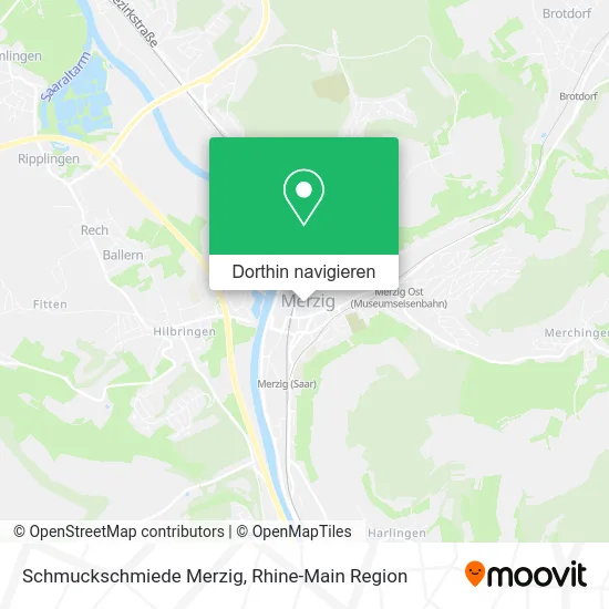 Schmuckschmiede Merzig Karte