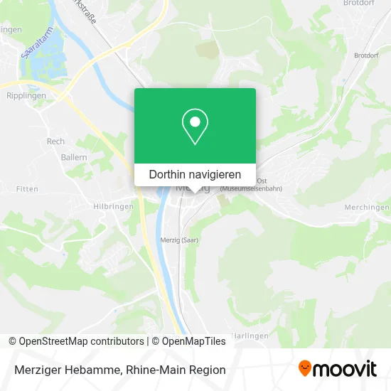 Merziger Hebamme Karte