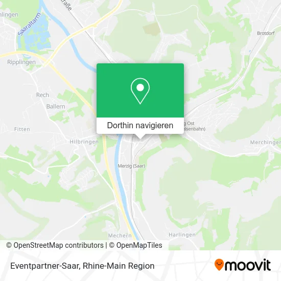 Eventpartner-Saar Karte