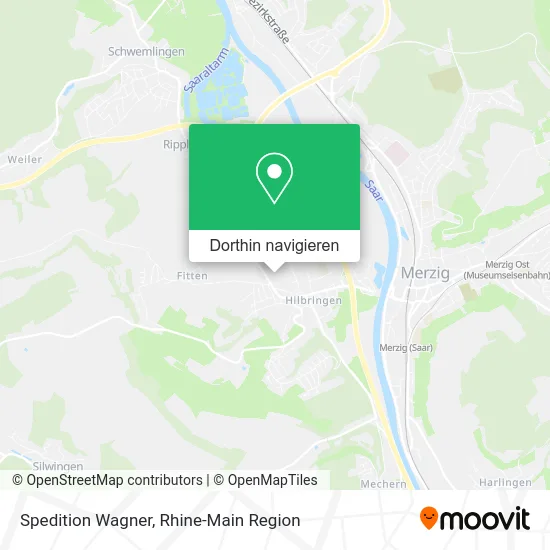 Spedition Wagner Karte