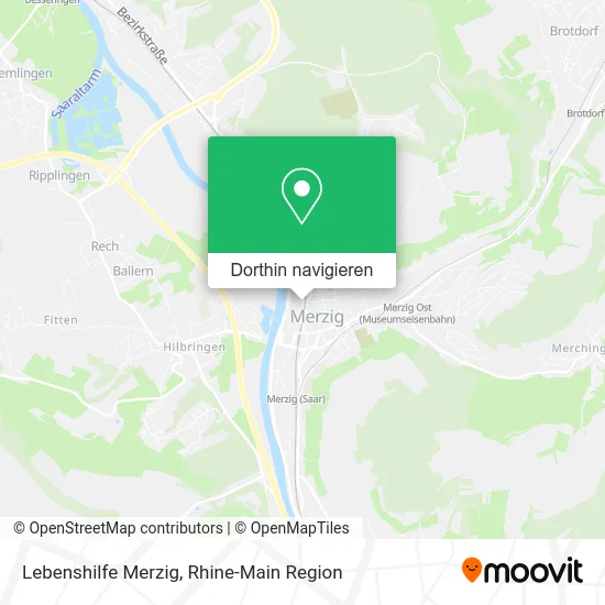 Lebenshilfe Merzig Karte