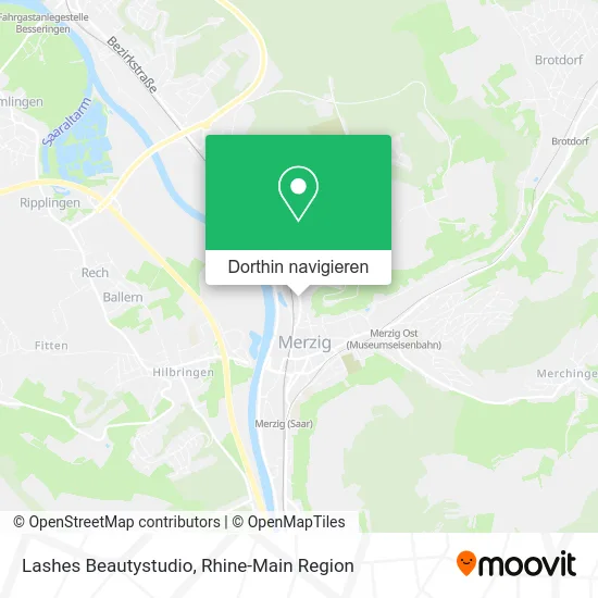 Lashes Beautystudio Karte