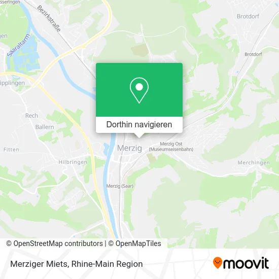 Merziger Miets Karte