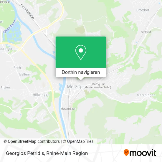 Georgios Petridis Karte