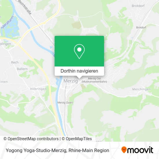 Yogong Yoga-Studio-Merzig Karte