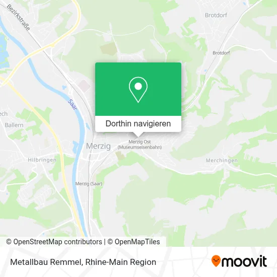 Metallbau Remmel Karte