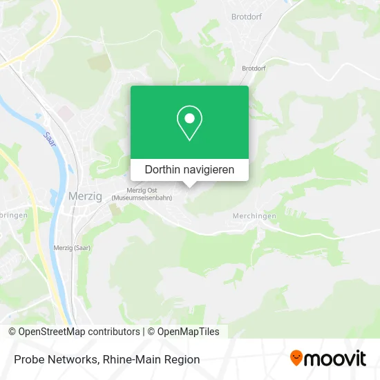 Probe Networks Karte