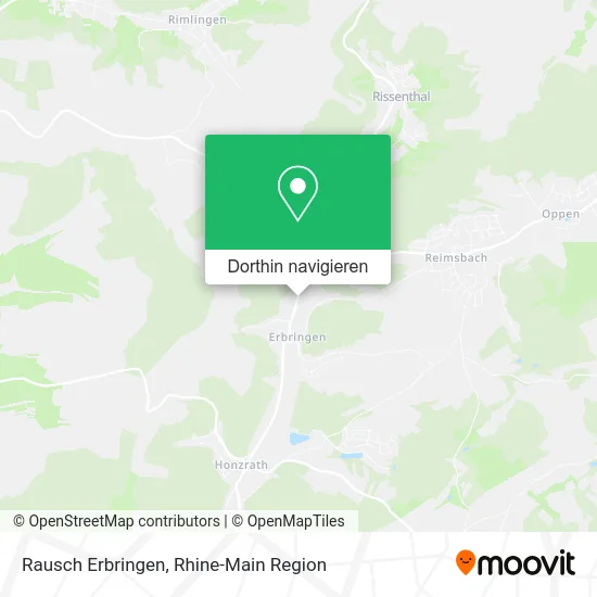 Rausch Erbringen Karte