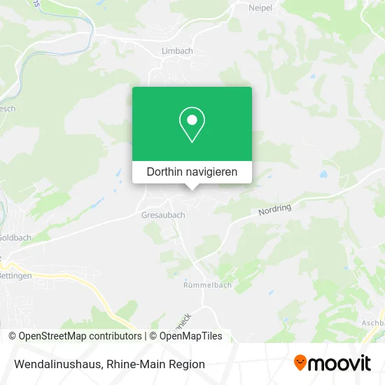 Wendalinushaus Karte