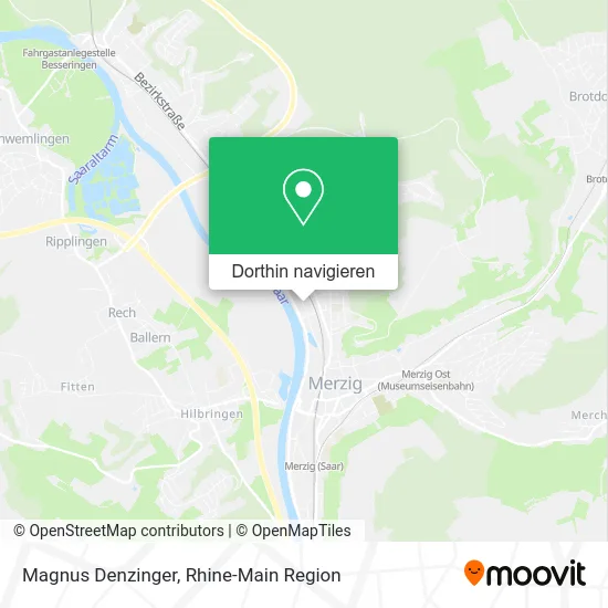 Magnus Denzinger Karte