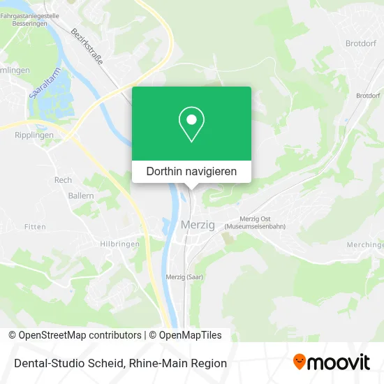 Dental-Studio Scheid Karte