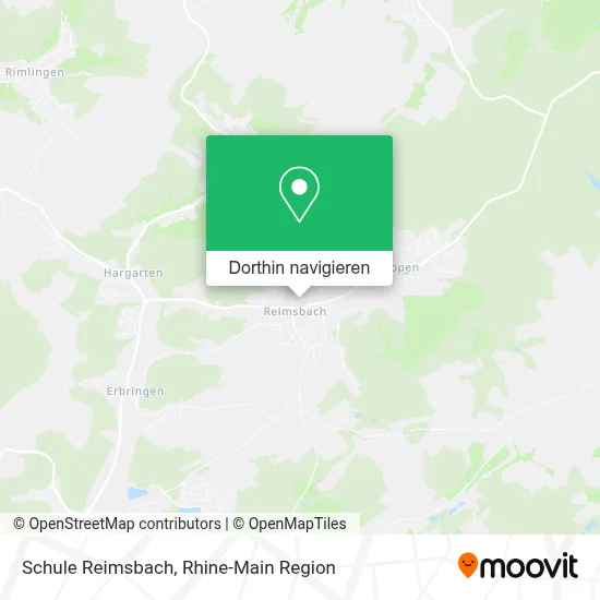Schule Reimsbach Karte