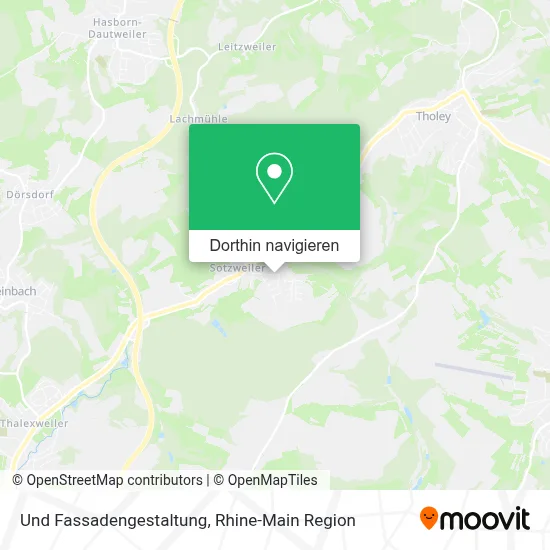 Und Fassadengestaltung Karte