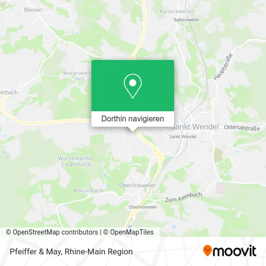 Pfeiffer & May Karte