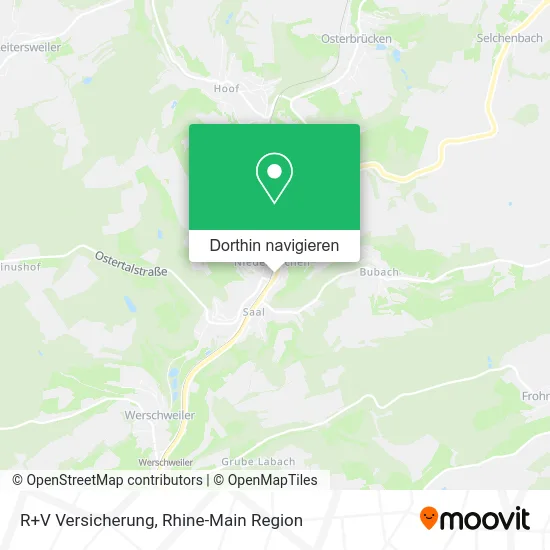 R+V Versicherung Karte