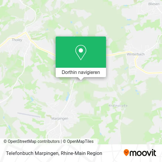 Telefonbuch Marpingen Karte