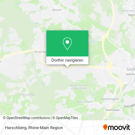 Harschberg Karte