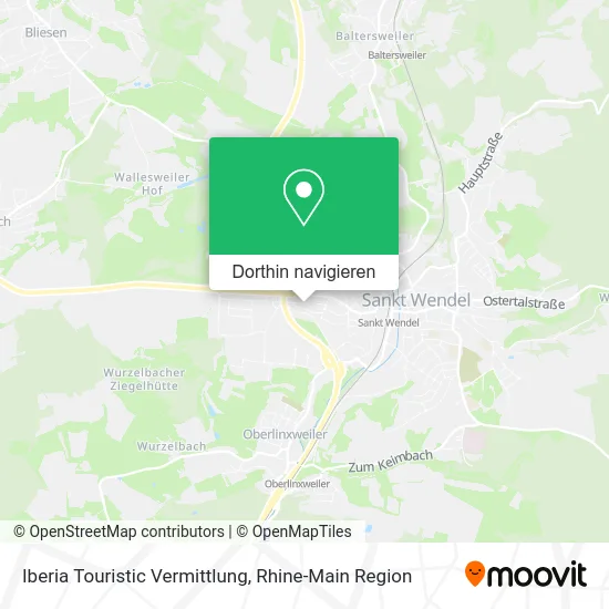 Iberia Touristic Vermittlung Karte