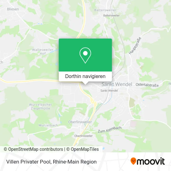 Villen Privater Pool Karte