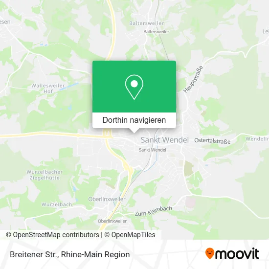 Breitener Str. Karte