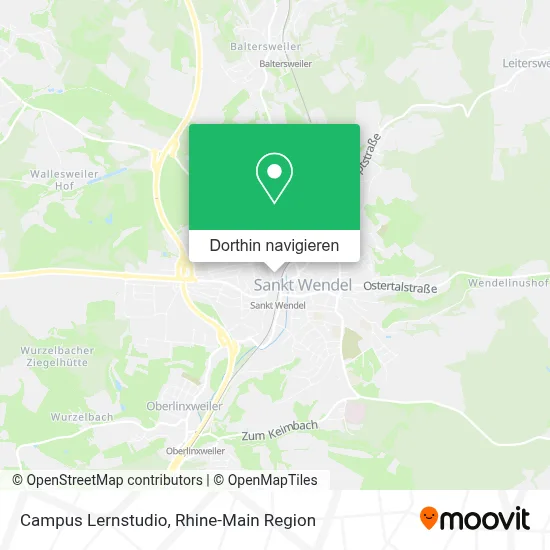 Campus Lernstudio Karte