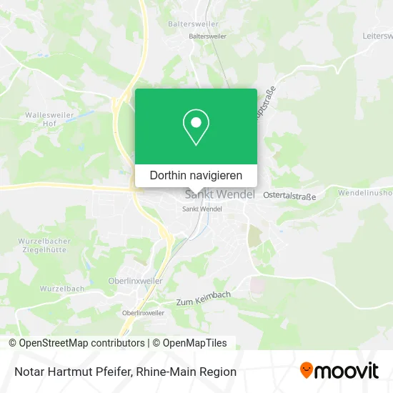 Notar Hartmut Pfeifer Karte