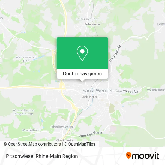 Pitschwiese Karte