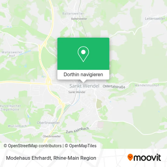 Modehaus Ehrhardt Karte