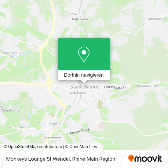 Monkeys Lounge St.Wendel Karte