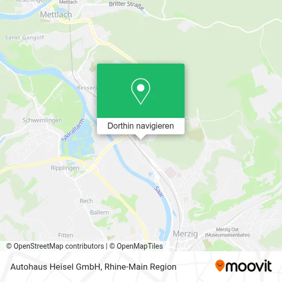 Autohaus Heisel GmbH Karte
