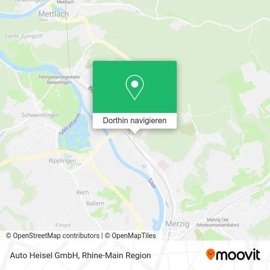 Auto Heisel GmbH Karte