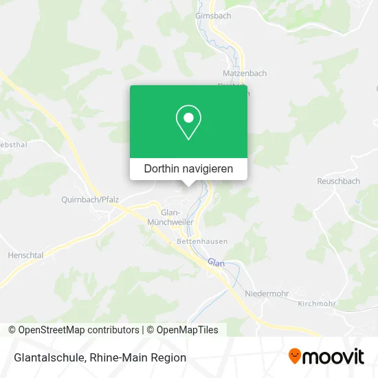 Glantalschule Karte