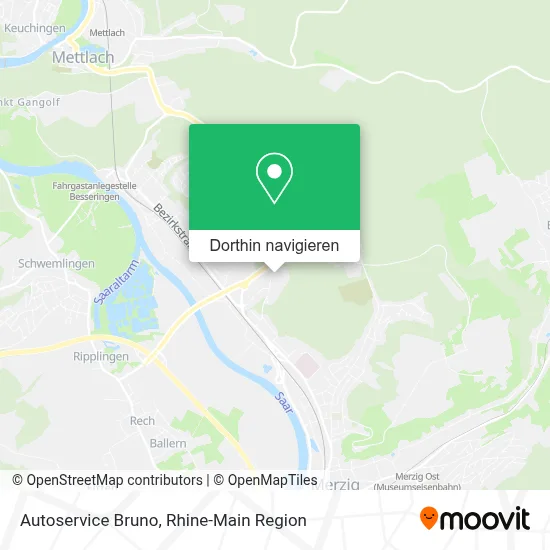 Autoservice Bruno Karte