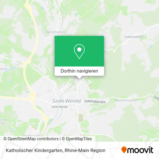 Katholischer Kindergarten Karte