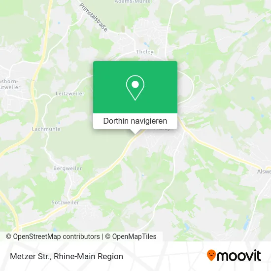 Metzer Str. Karte