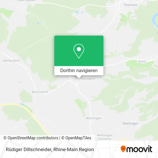 Rüdiger Dillschneider Karte