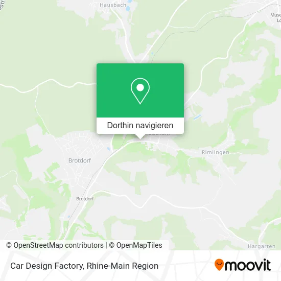 Car Design Factory Karte