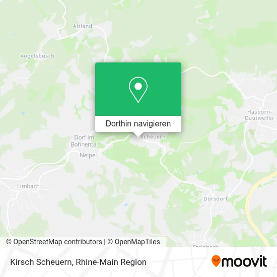 Kirsch Scheuern Karte