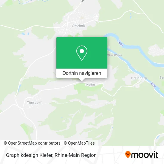 Graphikdesign Kiefer Karte