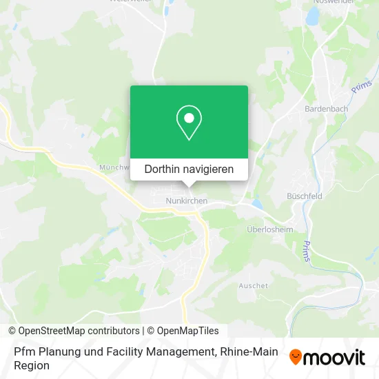 Pfm Planung und Facility Management Karte