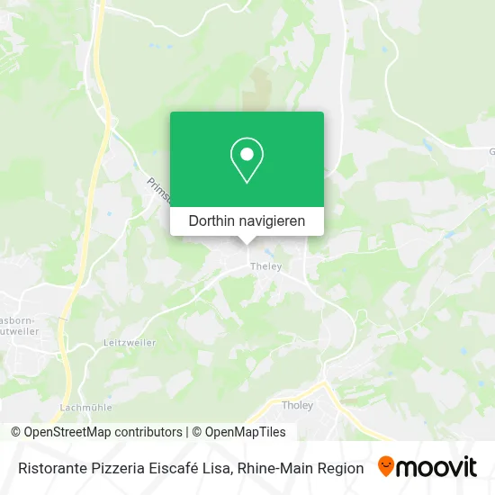 Ristorante Pizzeria Eiscafé Lisa Karte