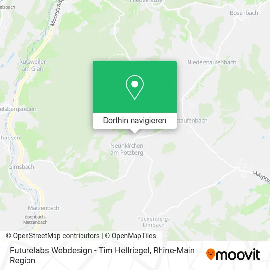 Futurelabs Webdesign - Tim Hellriegel Karte