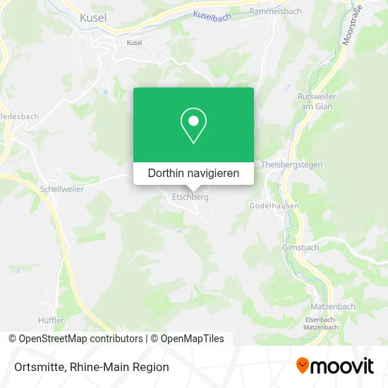Ortsmitte Karte