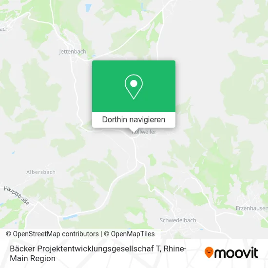 Bäcker Projektentwicklungsgesellschaf T Karte