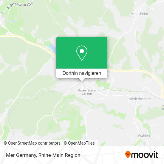 Mer Germany Karte